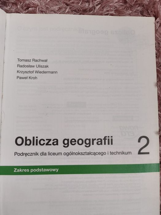 Oblicza geografii 2, zakres podstawowy, nowa era