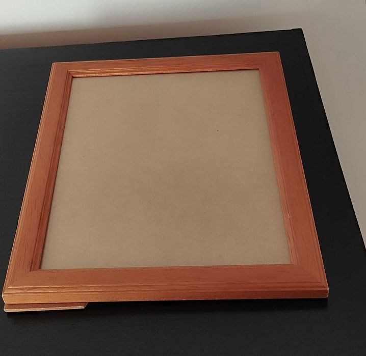 Wooden Frame with Glass