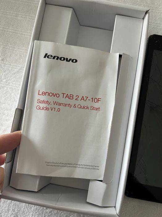 Tablet Lenovo TAB 2 A7 para peças