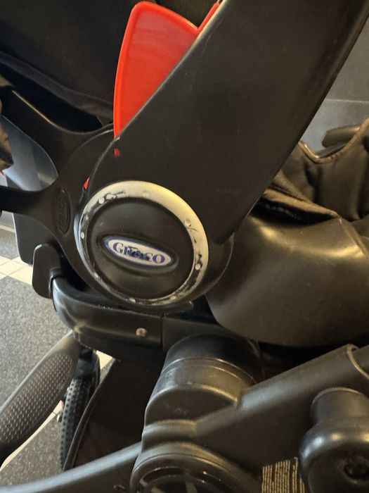 GRACO Evo XT stelaż, fotelik, adapter