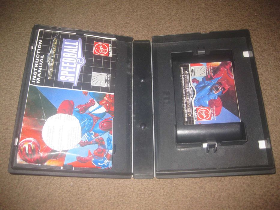 Jogo "Speedball 2" para Sega Mega Drive/Completo!