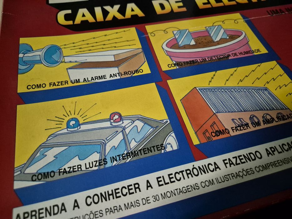Kit de iniciação à electrónica