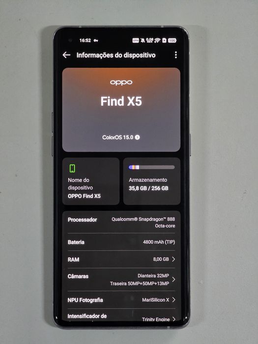 Oppo Find X5 256gb