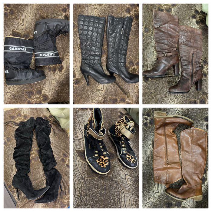 Кросівки чоботи уггі різні 37- 38