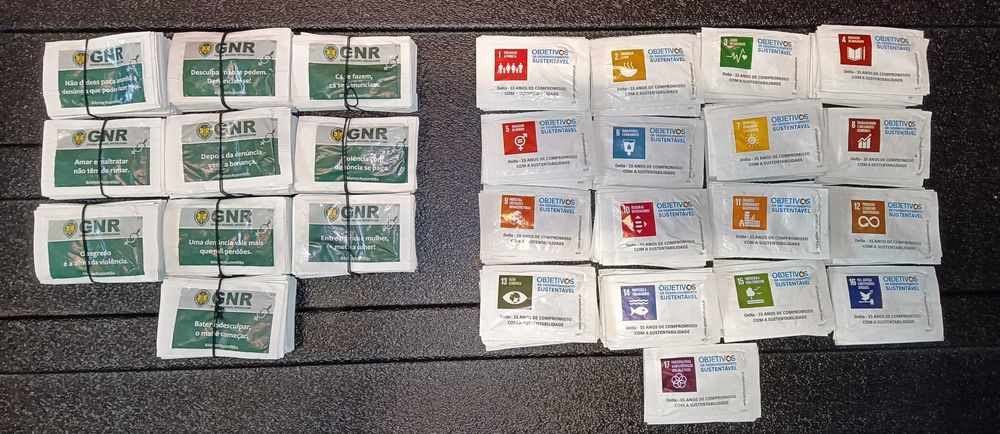 Pacotes de Açucar varias coleções