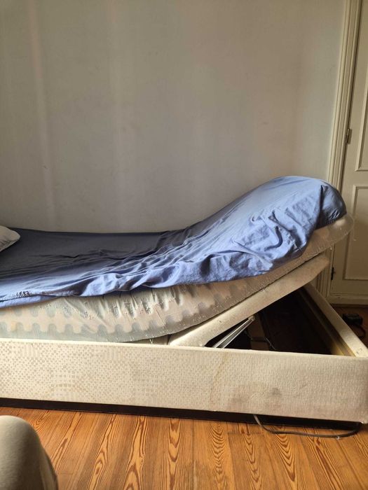 Cama Elétrica Alemã Ajustável – Excelente Estado