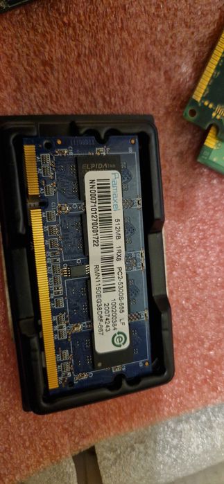 Placa de som e memorias