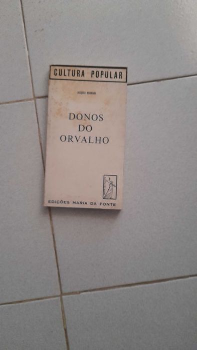 Livro Antigo Os Donos do Orvalho Capa Mole