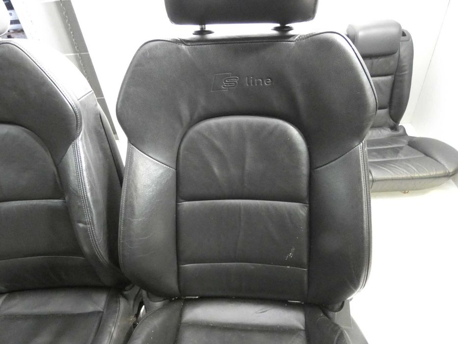 Fotele fotel kanapa Audi A3 8P 5D SKÓRA CZARNA SLINE S-LINE GORLICE