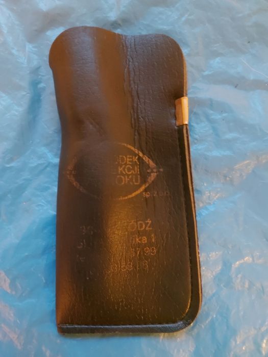 Etui na okularów z czasów PRL