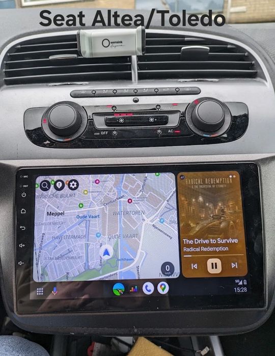 Rádio Seat Altea, Toledo, Alhandra Android 14 com GPS (Novo)