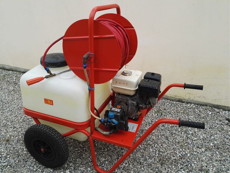 Máquina de pulverizar de carrinho