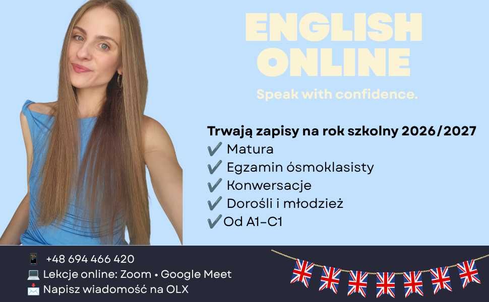 Angielski ONLINE | Matura 2027 | Konwersacje | Egzamin 8-klasisty | FCE