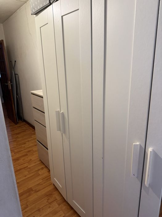Roupeiro branco 2 portas ikea
