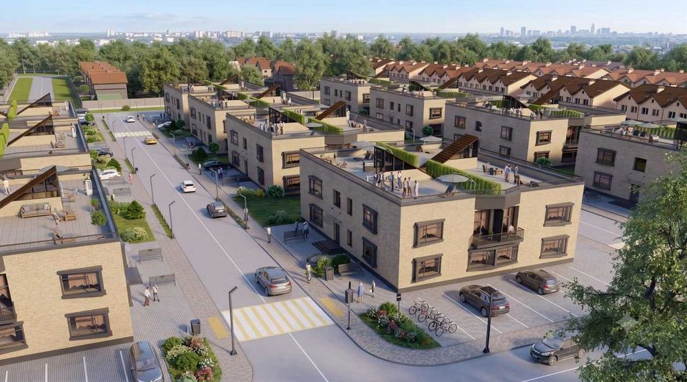 Затишна євро-1к квартира 50.4 м² з котлом у ЖК «Європейський квартал»