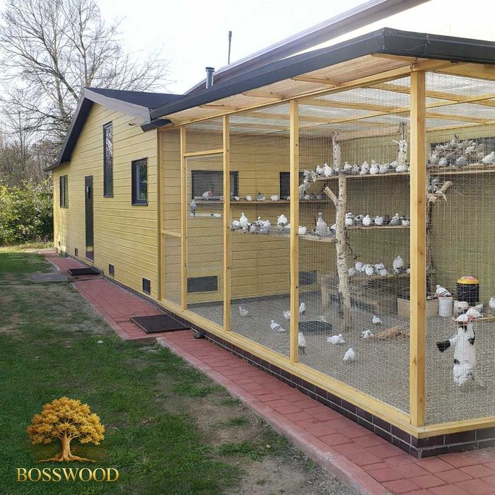 Klatka woliera kurnik gołębnik na wymiar wybieg ptaszarnia zagroda