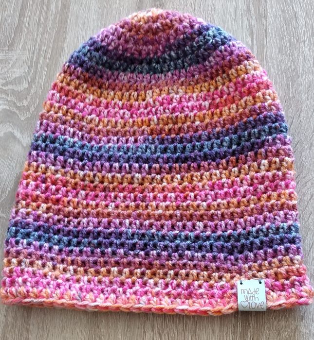 Komplet zestaw czapka + komin handmade