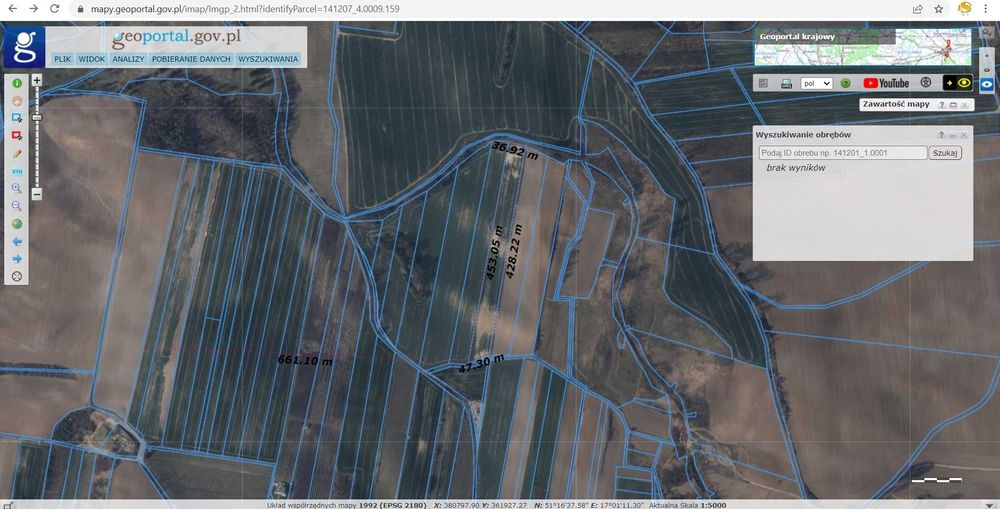 Grunt rolny 1,75 ha – Piotrkowiczki | blisko Wrocławia | S5