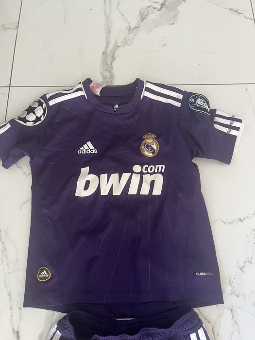 Komplet Adidas Real Madryt climalite 5/6 lat