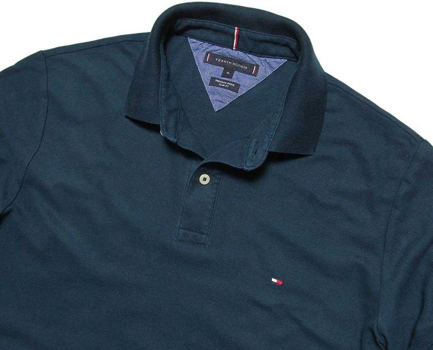 Tommy HILFIGER _ classic polo _ original _ koszulka L