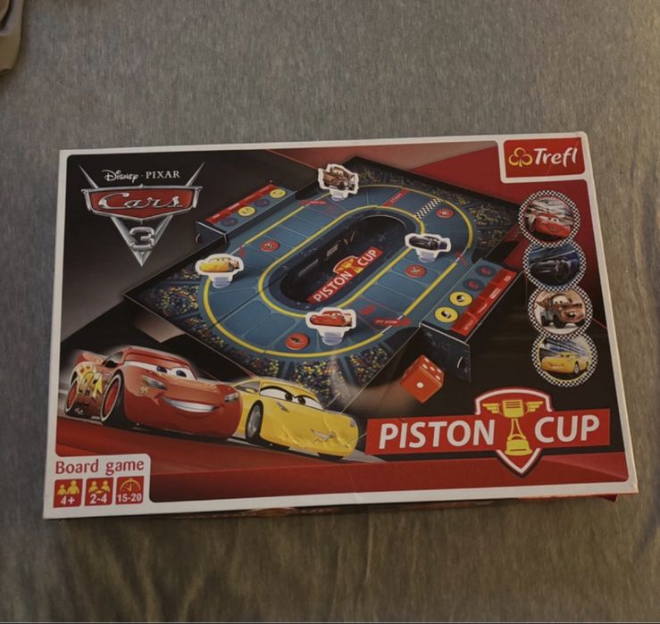 Gra planszowa dla dzieci Trefl Piston Cup Auta 3