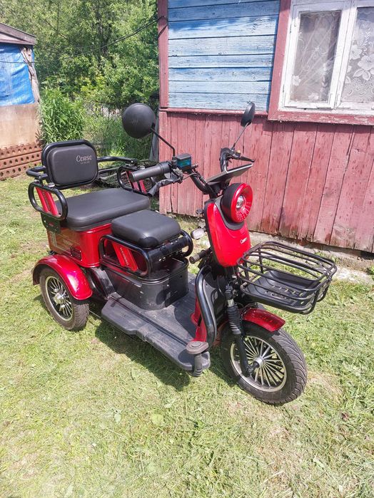 Трицикл електричний 72 v 1200 Вт