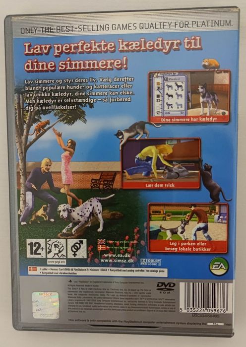 Gra The Sims 2: Zwierzaki PL PlayStation 2 (PS2)