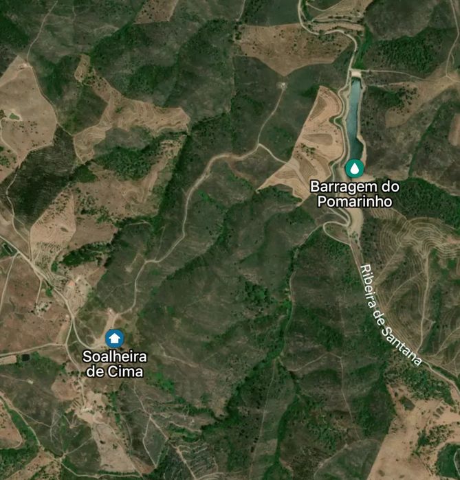 Terreno Ourique 115.000 metros quadrados próximo de barragem