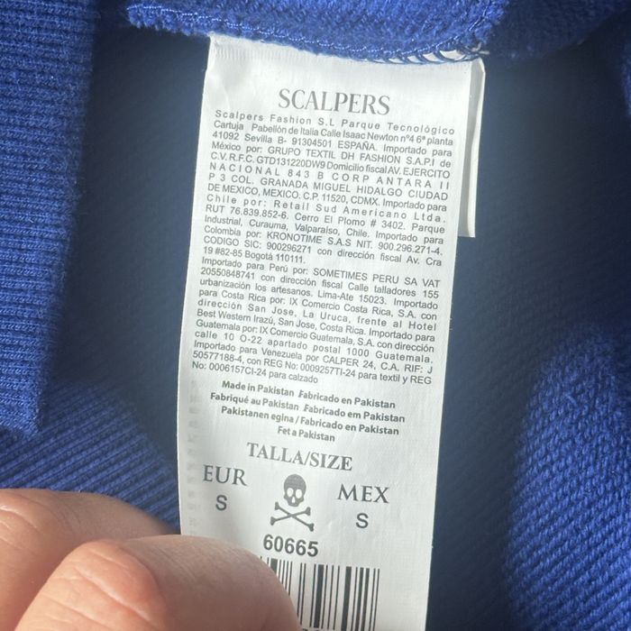 Camisola Scalpers azul NOVA