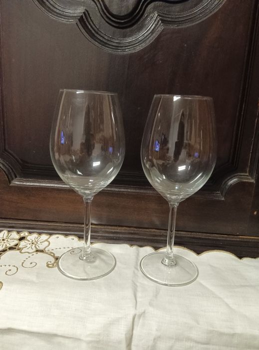 Copos de vidro de festa