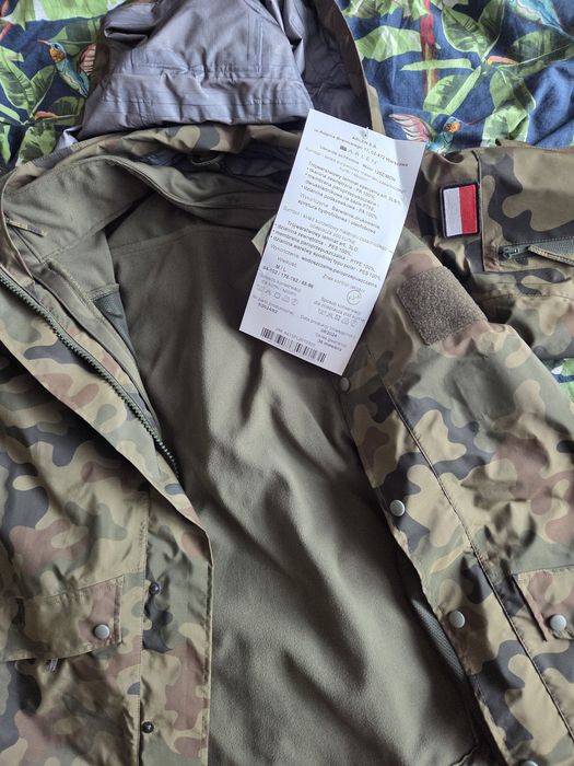 Goretex, mundur polowy, bielizna, ubranie ochronne