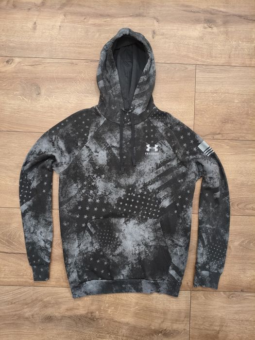 Bluza Under Armour Freedom męska bawełniana sportowa szara r. M