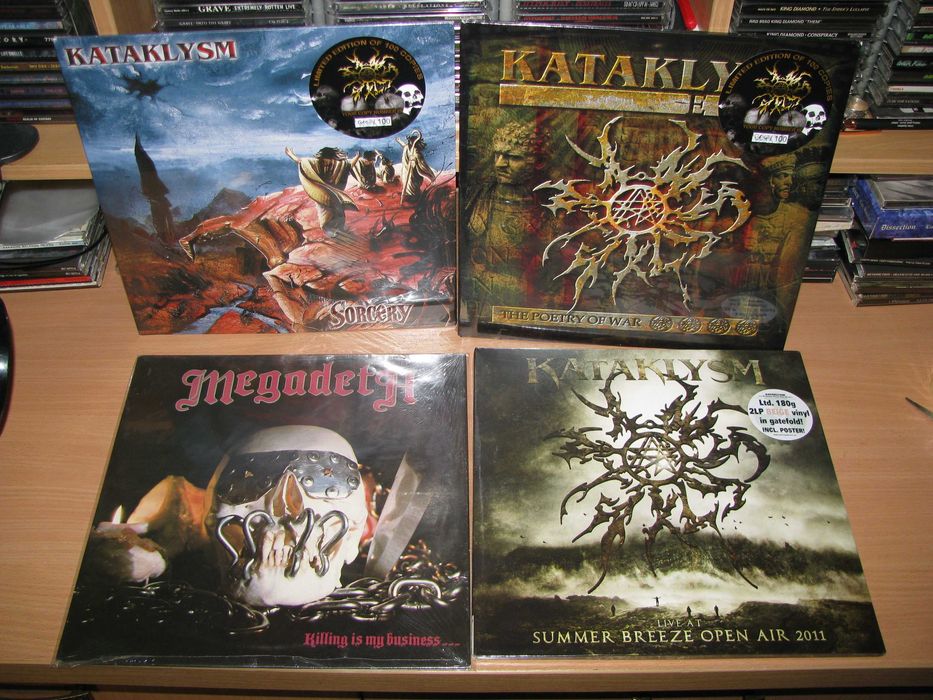 Sinister,Nuclear Assault,Ozzy ,Deicide, Pantera, Kataklysm LP  вініл