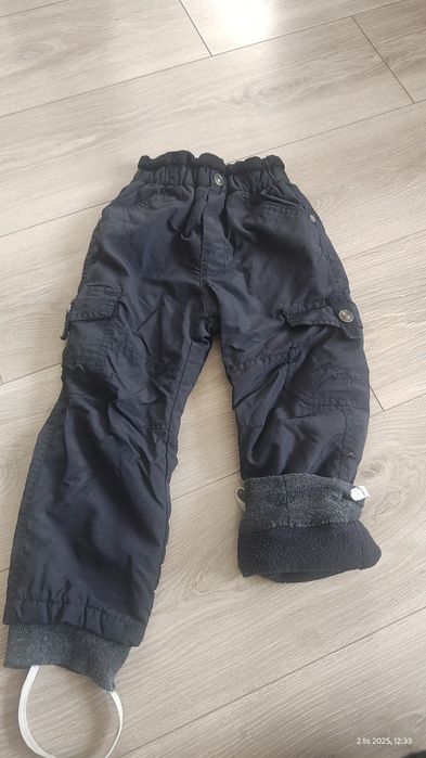 Spodnie na narty dla dziecka r 98 stan dobry, spodnie nieprzemakalne