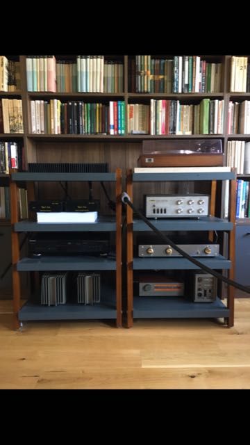 Wzmacniacz hi end vintage. Restek, LFD, Quad. Końcówki mocy .