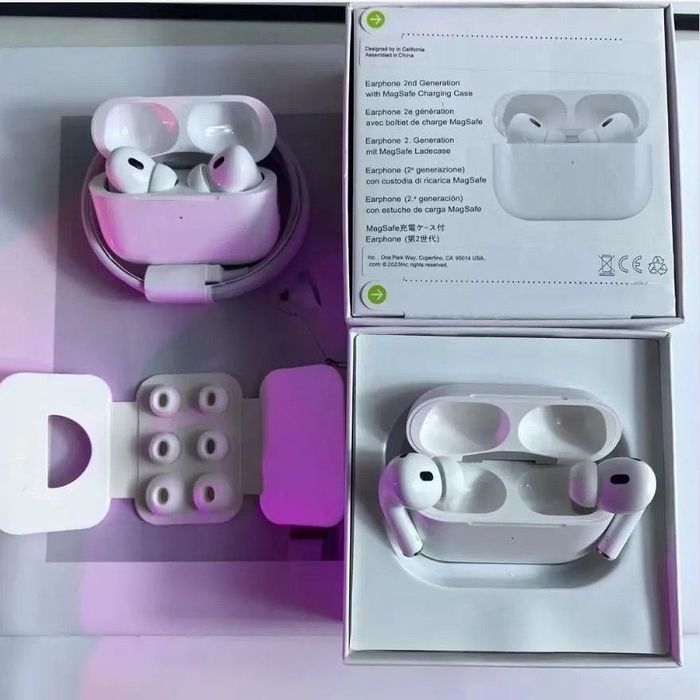 Навушники AirPods Pro 2 / шумоподавлення / пломби / type c