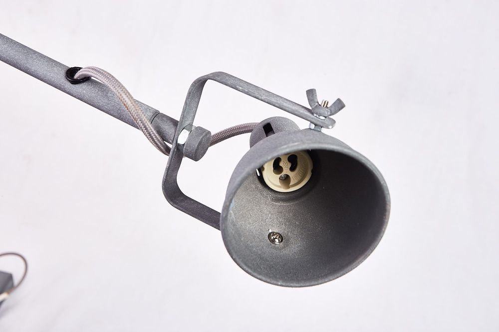 Brilliant - Lampa stojąca JASPER GU10/20W/230V szary beton, loft