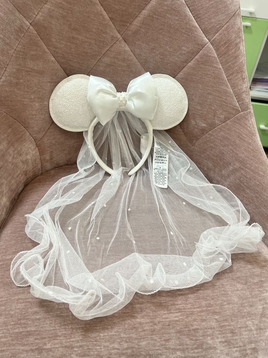 Вушка, обруч, обідок на голову, мінні маус, для дівоч вечора, вечірки.