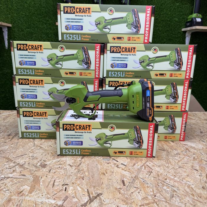 Секатор акумуляторний Procraft ES25Li