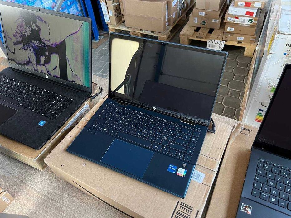 ОПТ / Ноутбуки з битими екранами з Європи (ASUS HP MSI DELL)