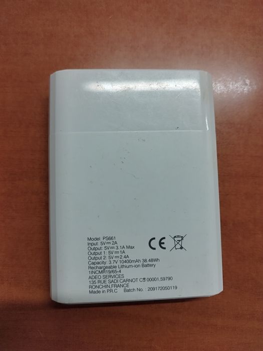 Powerbank 10400 mAh Lexman usada
Para mais informações envie mensagem