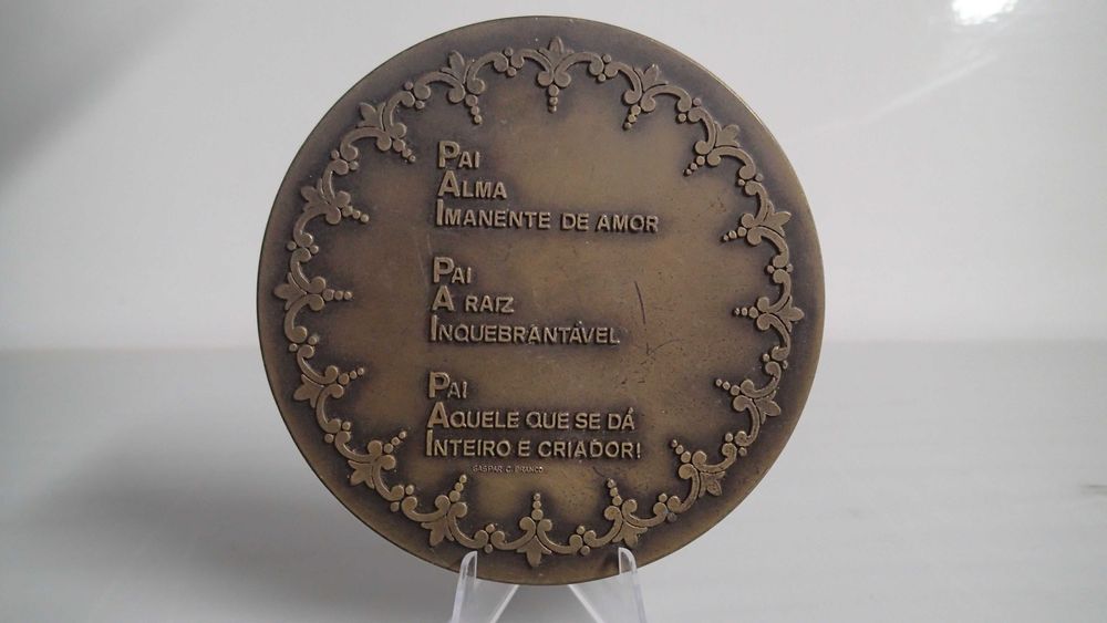 Medalha em Bronze do Dia do Pai 1983