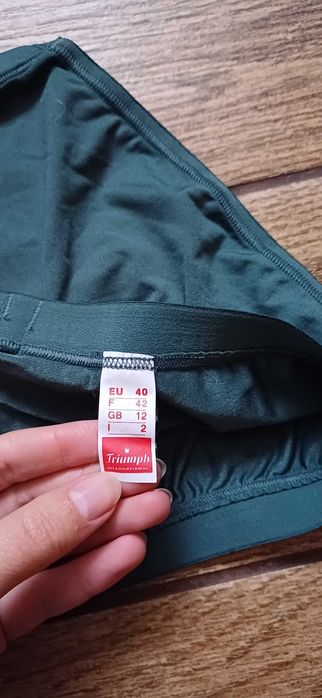 Nowe zielone majtki Triumph Slipi Micro Tai r. 40