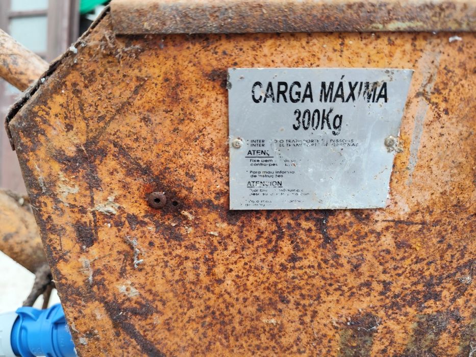 Guincho Grua ou grueta eléctrica 300 kg