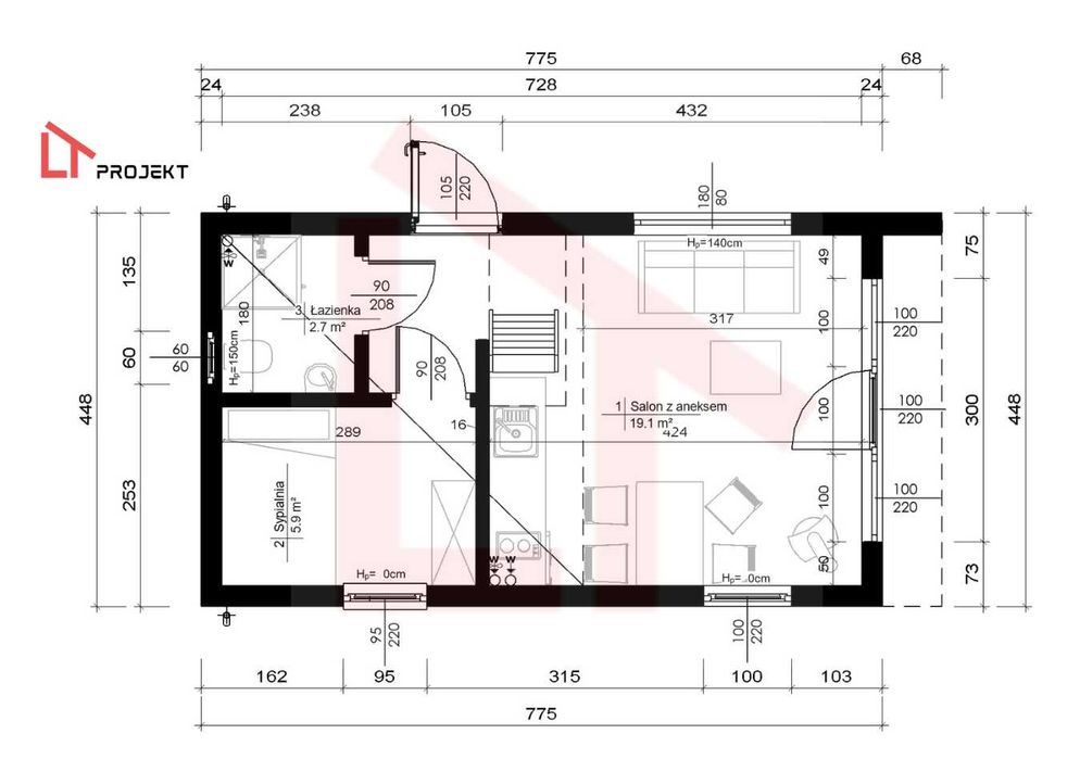 Domek 35m2 Nowoczesna Stodoła | Budowa od A do Z | Fundamenty + Taras