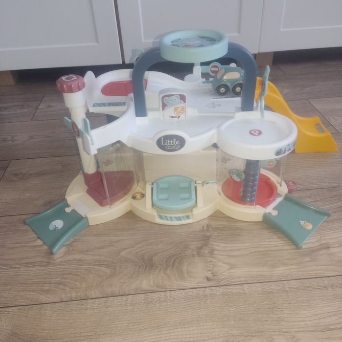 Little Smoby garaż parking myjnia winda