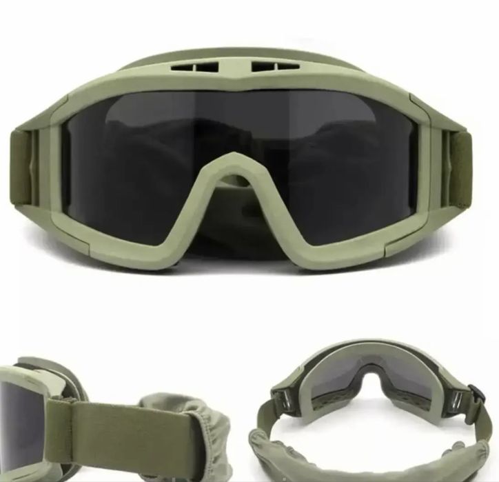 Тактичні окуляри з 3 лінзами