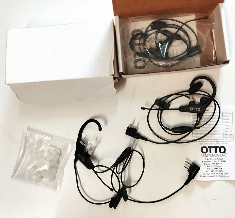 3x lot Otto Comunications, profissional headset