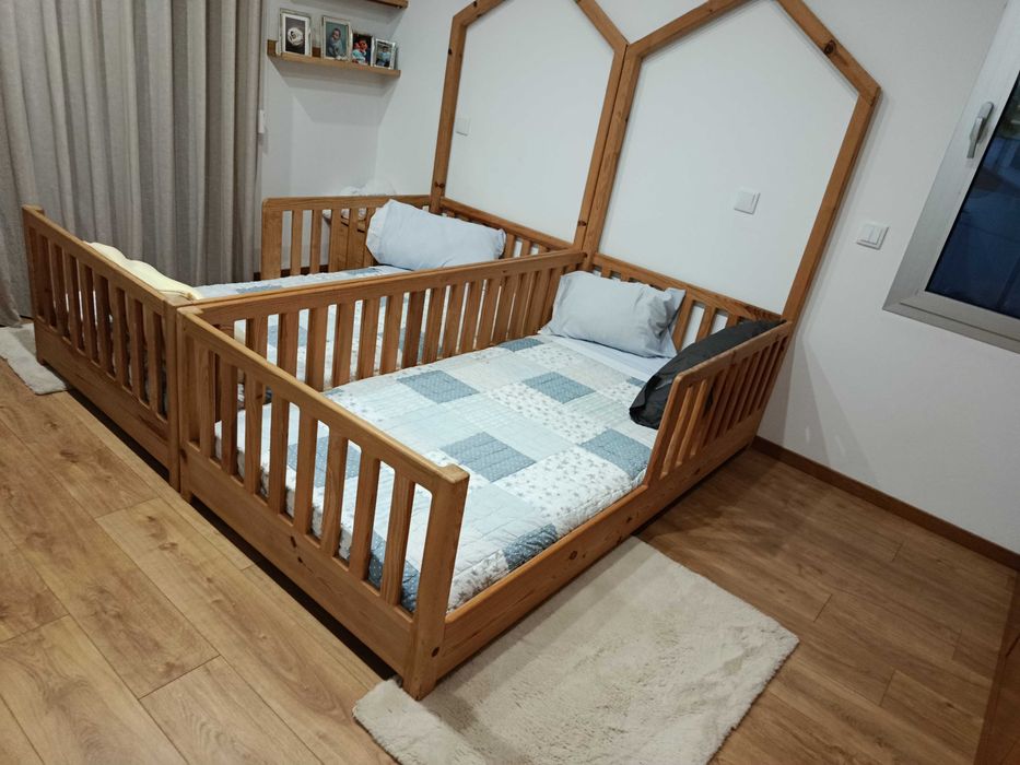 Camas Montessori madeira maciça