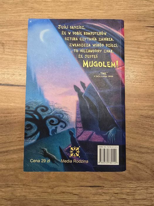 Harry Potter I Więzień Azkabanu pierwsze wydanie niepoprawione stare